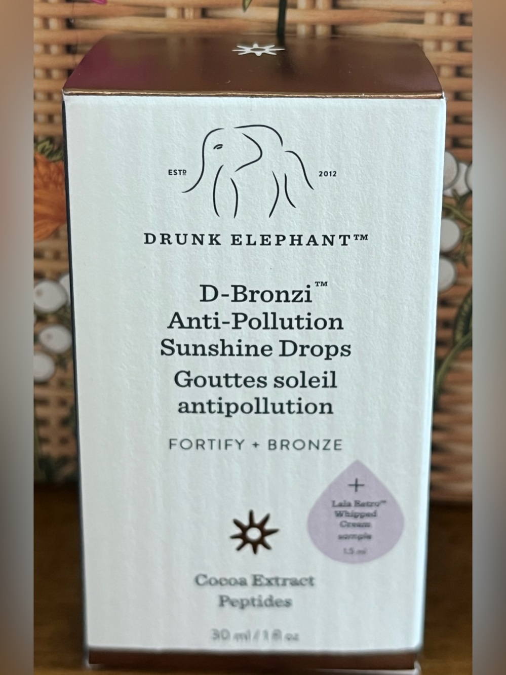Drunk Elephant D-Bronzi Fortifie Anti-Pollution Drops New in Box HP 🎊